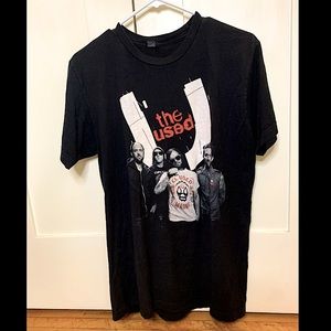 Emo Nite The Used Take Action Tour Band T Shirt 2013